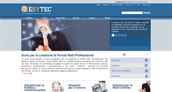 Desktop Screenshot of esytec-group.com